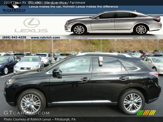 2014 Lexus RX 350 AWD in Stargazer Mica