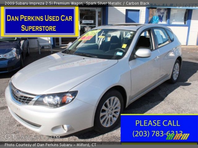 2009 Subaru Impreza 2.5i Premium Wagon in Spark Silver Metallic