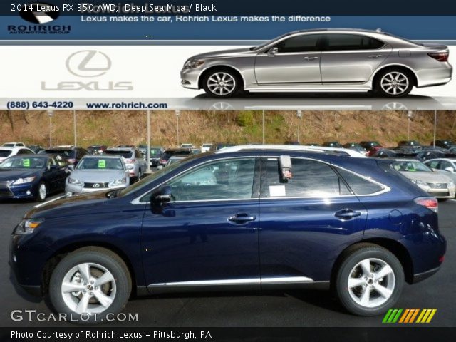 2014 Lexus RX 350 AWD in Deep Sea Mica