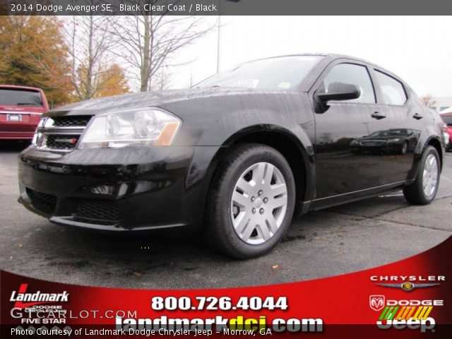 2014 Dodge Avenger SE in Black Clear Coat