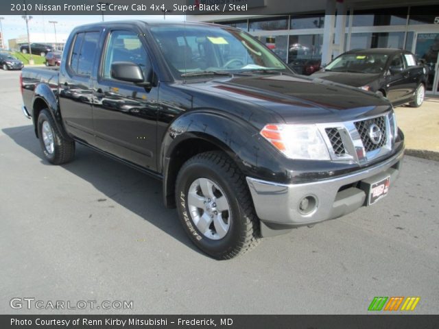 2010 Nissan Frontier SE Crew Cab 4x4 in Super Black