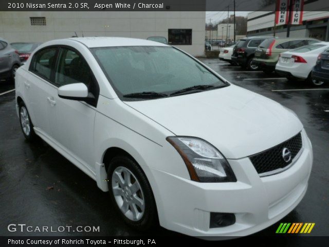 2010 Nissan Sentra 2.0 SR in Aspen White