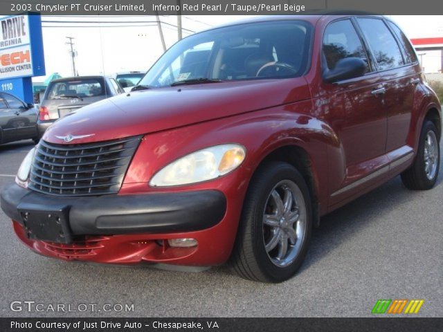 2003 Chrysler PT Cruiser Limited in Inferno Red Pearl