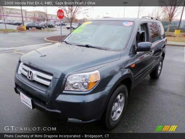 2006 Honda Pilot EX-L 4WD in Sage Brush Pearl