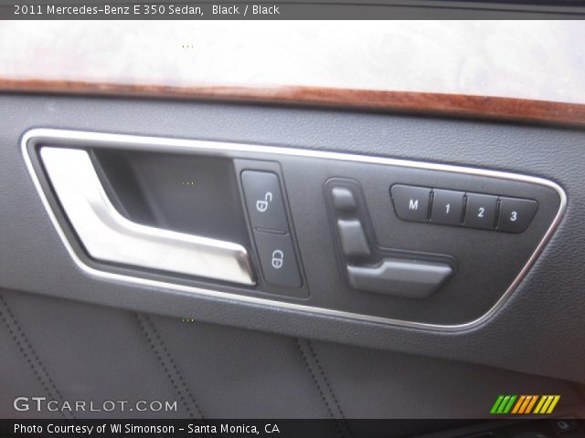 2011 Mercedes-Benz E 350 Sedan in Black