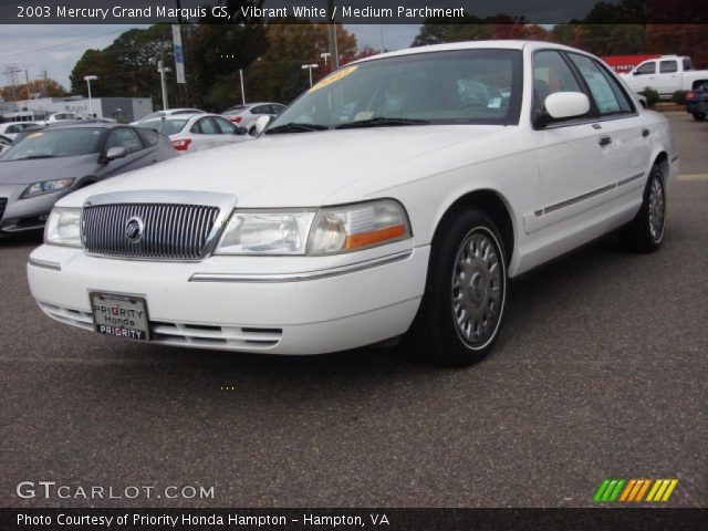 2003 Mercury Grand Marquis GS in Vibrant White