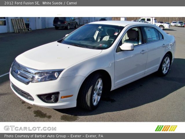 2012 Ford Fusion SE in White Suede