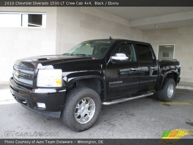 2010 Chevrolet Silverado 1500 LT Crew Cab 4x4 in Black