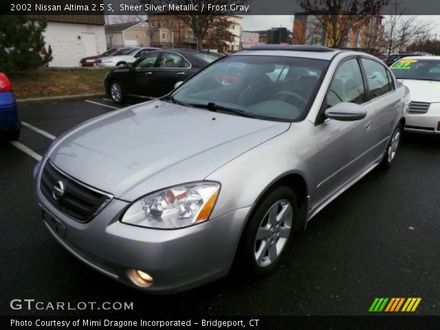 2002 Nissan Altima 2.5 S in Sheer Silver Metallic