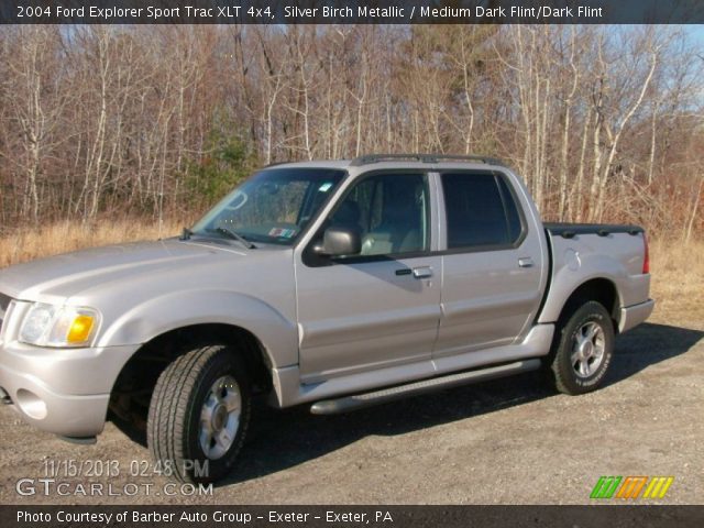 2004 Ford Explorer Sport Trac XLT 4x4 in Silver Birch Metallic