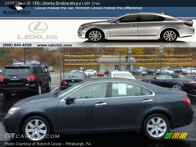 2008 Lexus ES 350 in Smoky Granite Mica