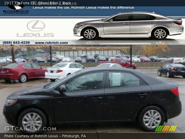 2013 Kia Forte EX in Ebony Black