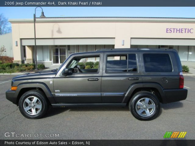 2006 Jeep Commander 4x4 in Dark Khaki Pearl
