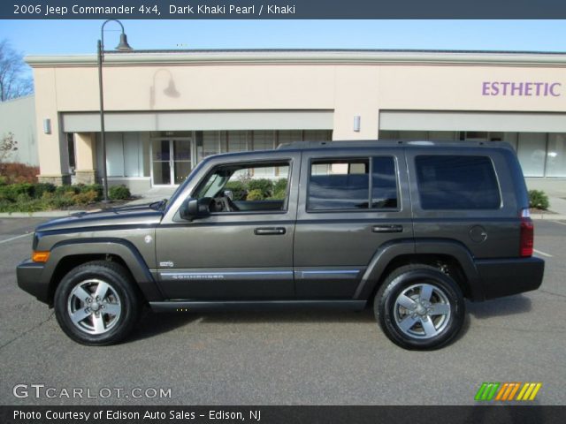 2006 Jeep Commander 4x4 in Dark Khaki Pearl