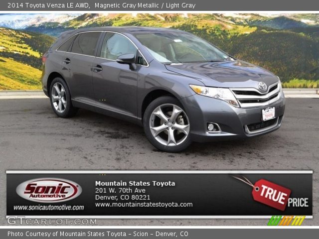 2014 Toyota Venza LE AWD in Magnetic Gray Metallic