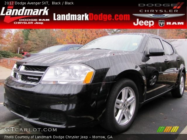 2012 Dodge Avenger SXT in Black
