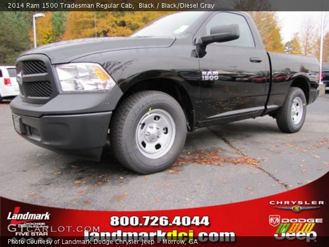 2014 Ram 1500 Tradesman Regular Cab in Black