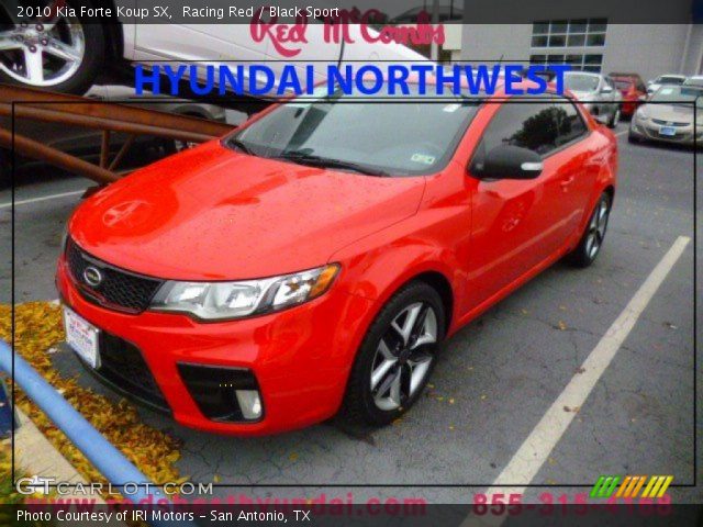 2010 Kia Forte Koup SX in Racing Red