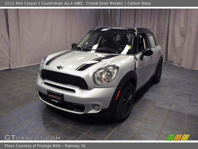 2013 Mini Cooper S Countryman ALL4 AWD in Crystal Silver Metallic