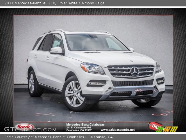 2014 Mercedes-Benz ML 350 in Polar White