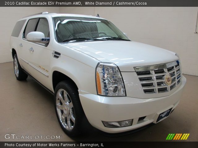 2010 Cadillac Escalade ESV Premium AWD in White Diamond