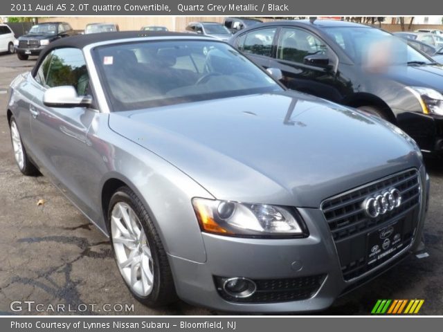 2011 Audi A5 2.0T quattro Convertible in Quartz Grey Metallic