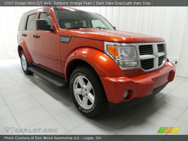 2007 Dodge Nitro SLT 4x4 in Sunburst Orange Pearl