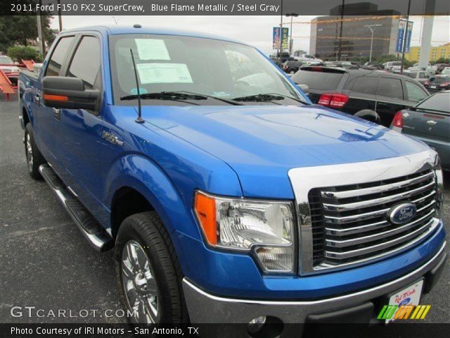 2011 Ford F150 FX2 SuperCrew in Blue Flame Metallic