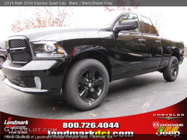 2014 Ram 1500 Express Quad Cab in Black