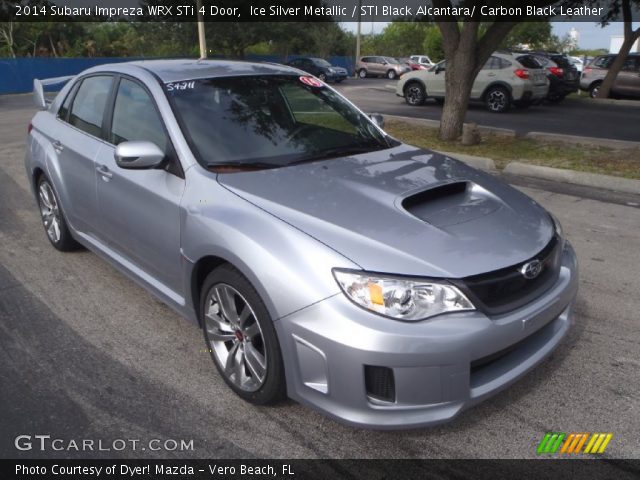 2014 Subaru Impreza WRX STi 4 Door in Ice Silver Metallic