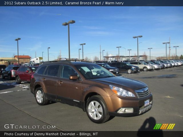 2012 Subaru Outback 2.5i Limited in Caramel Bronze Pearl