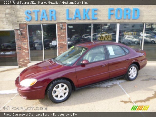 2007 Ford Taurus SEL in Merlot Metallic