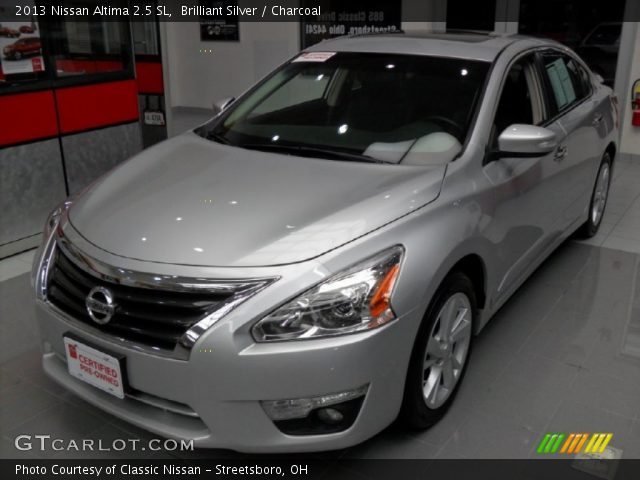 2013 Nissan Altima 2.5 SL in Brilliant Silver