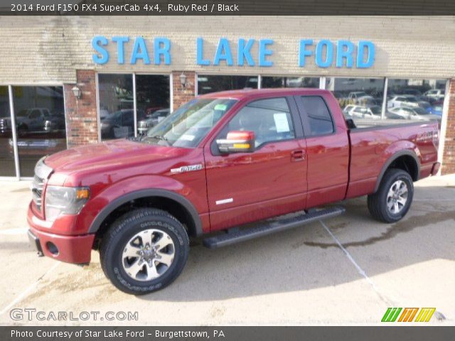 2014 Ford F150 FX4 SuperCab 4x4 in Ruby Red