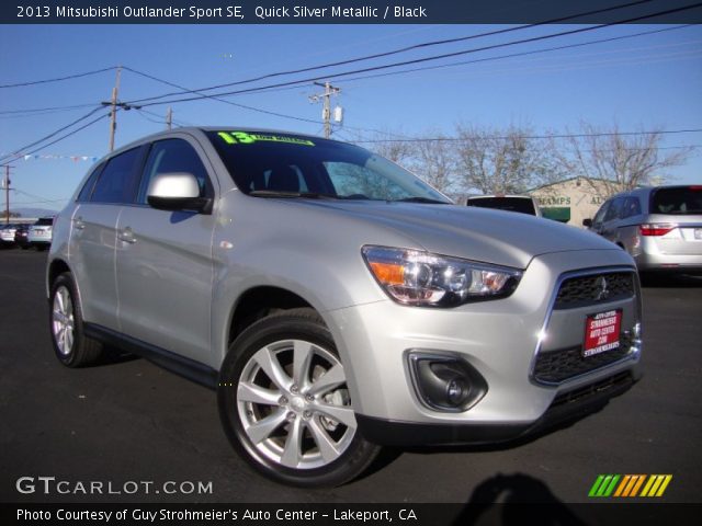 2013 Mitsubishi Outlander Sport SE in Quick Silver Metallic