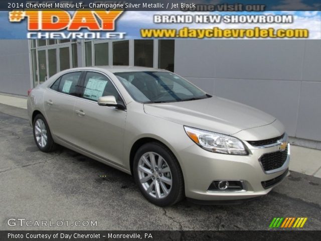 2014 Chevrolet Malibu LT in Champagne Silver Metallic