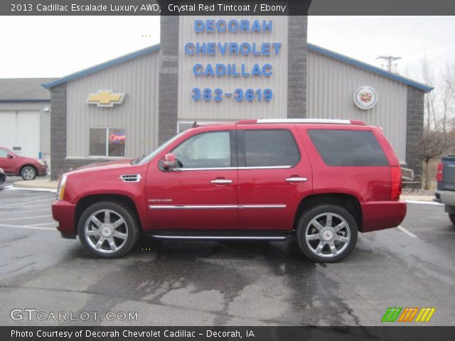 2013 Cadillac Escalade Luxury AWD in Crystal Red Tintcoat