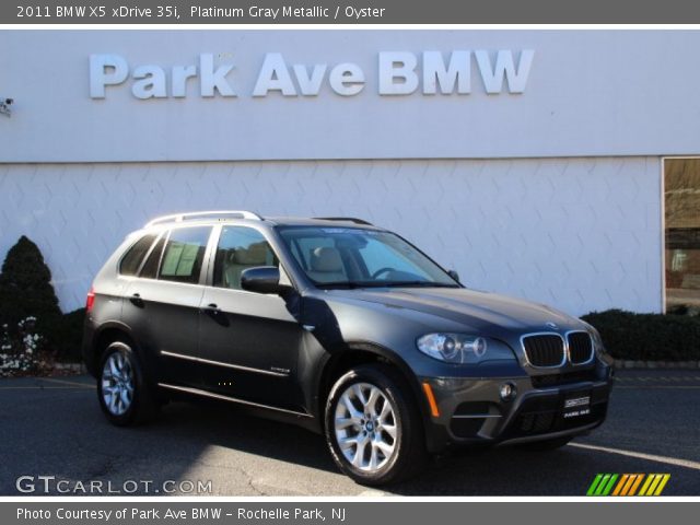 2011 BMW X5 xDrive 35i in Platinum Gray Metallic