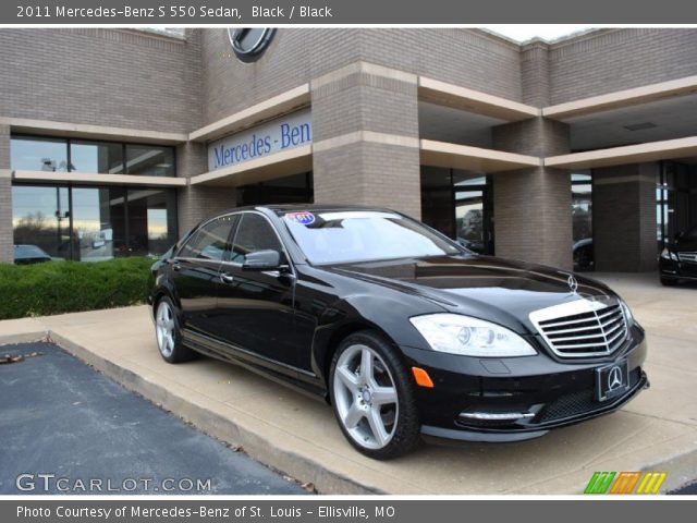 2011 Mercedes-Benz S 550 Sedan in Black