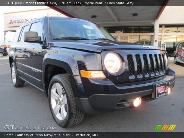 2011 Jeep Patriot Latitude 4x4 in Brilliant Black Crystal Pearl