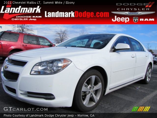 2011 Chevrolet Malibu LT in Summit White