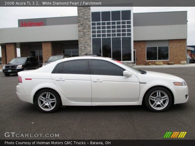 2008 Acura TL 3.2 in White Diamond Pearl