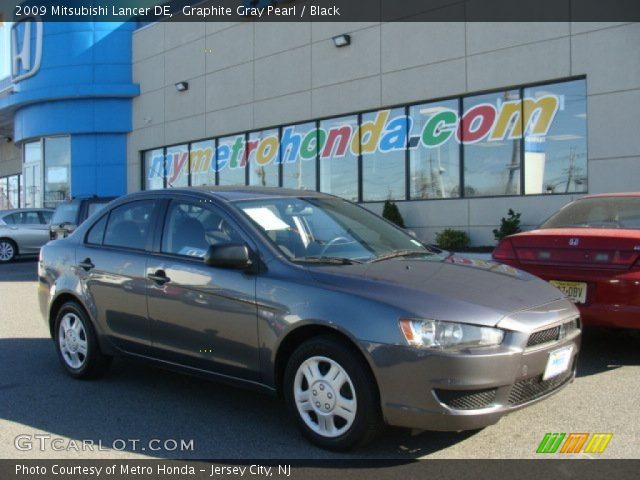 2009 Mitsubishi Lancer DE in Graphite Gray Pearl