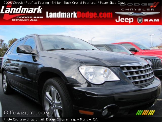 2008 Chrysler Pacifica Touring in Brilliant Black Crystal Pearlcoat