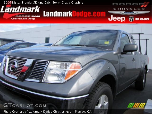 2006 Nissan Frontier SE King Cab in Storm Gray