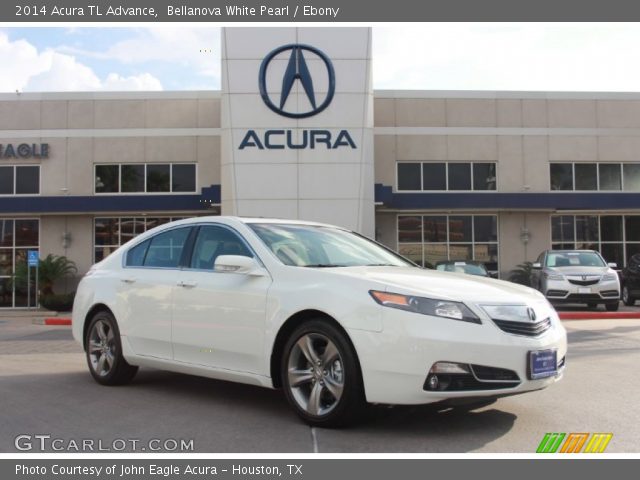 2014 Acura TL Advance in Bellanova White Pearl