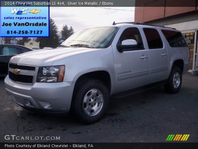 2014 Chevrolet Suburban LS 4x4 in Silver Ice Metallic