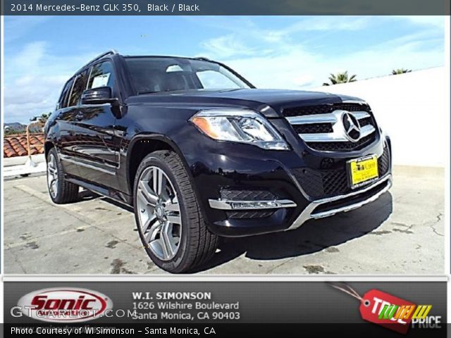 2014 Mercedes-Benz GLK 350 in Black
