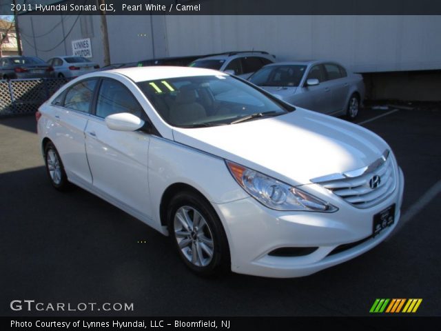 2011 Hyundai Sonata GLS in Pearl White