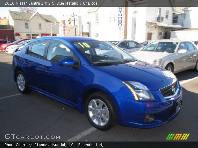 2010 Nissan Sentra 2.0 SR in Blue Metallic